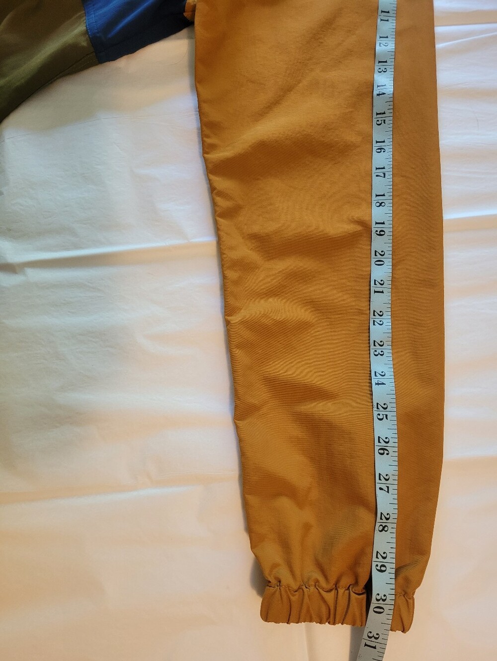 L.L. Bean Olive, Blue & Teal Colorblock Jogger Jacket - Picture 15 of 15